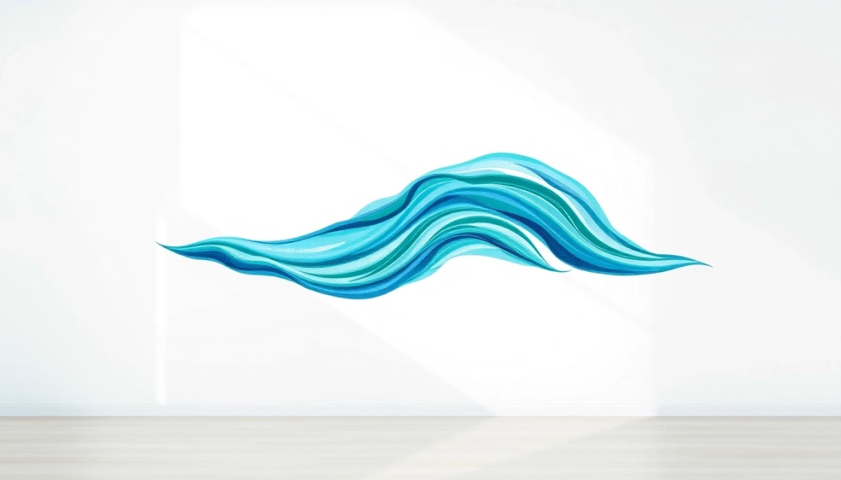 Jak namalować fale na ścianie