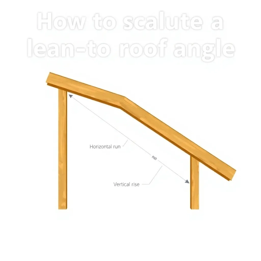 Jak obliczyć kąt dachu jednospadowego