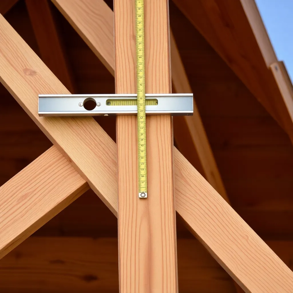 Jak obliczyć kąt dachu