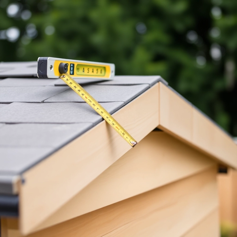 Jak obliczyć kąt nachylenia dachu jednospadowego