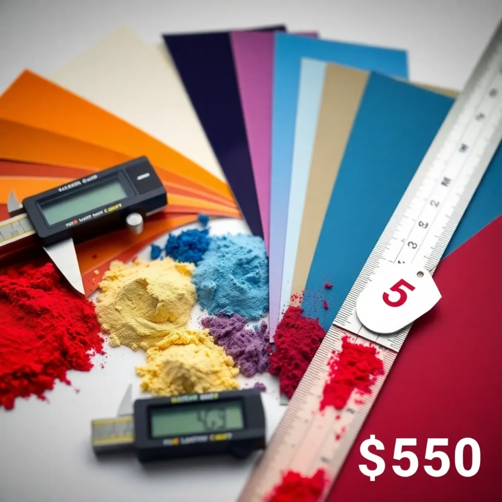 Jak obliczyć koszt malowania proszkowego