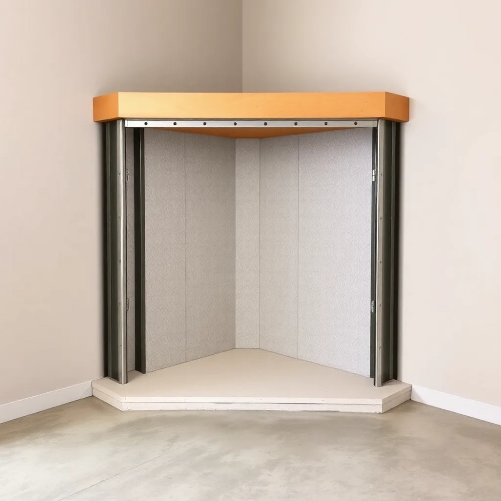 Jak obudować kominek narożny