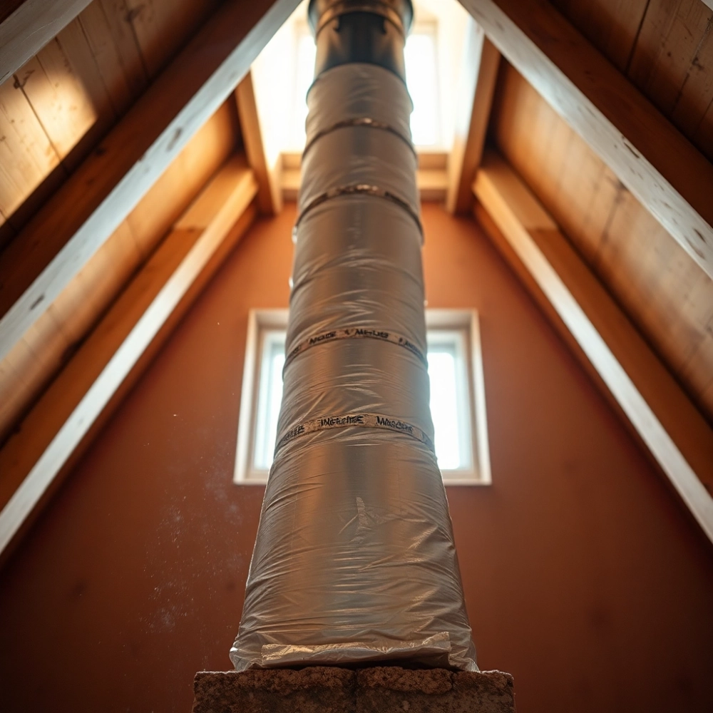 Jak ocieplić komin na strychu