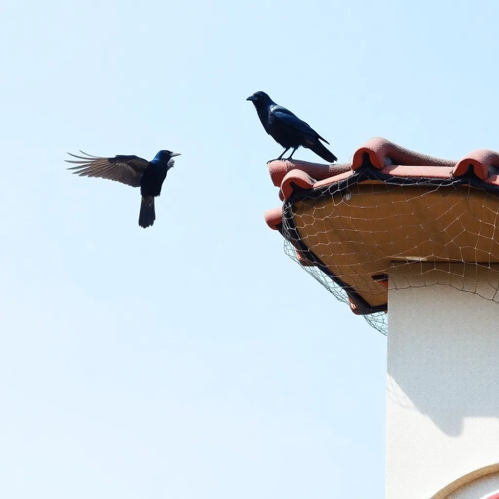 Jak odstraszyć wrony z dachu