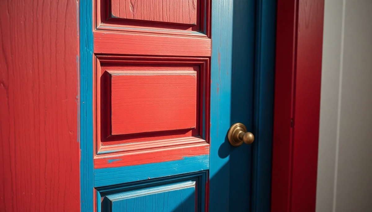 Jak pomalować drzwi w okleinie
