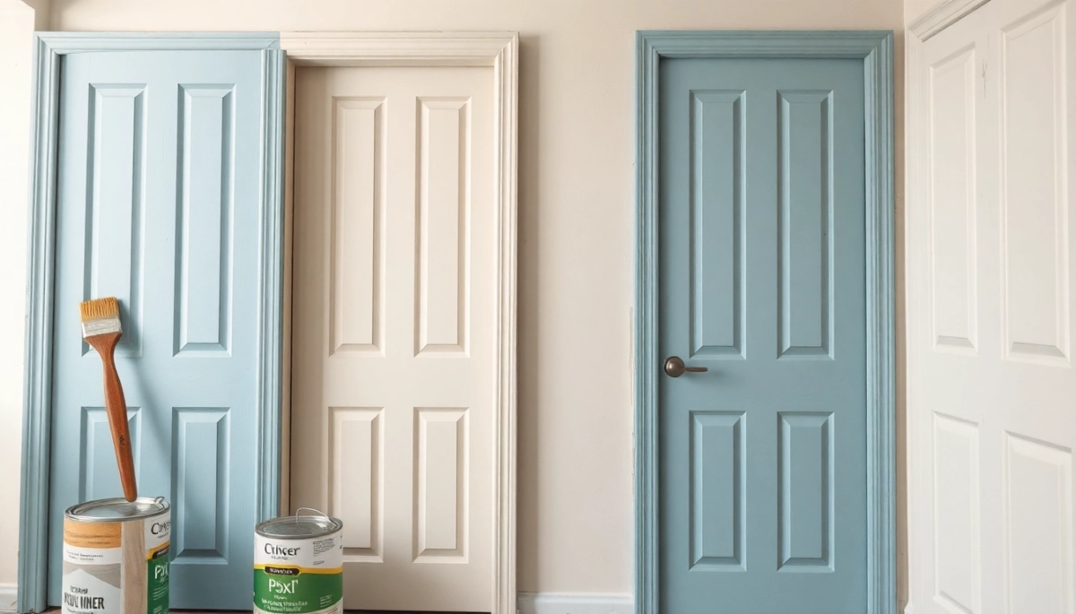 Jak pomalować drzwi wewnętrzne