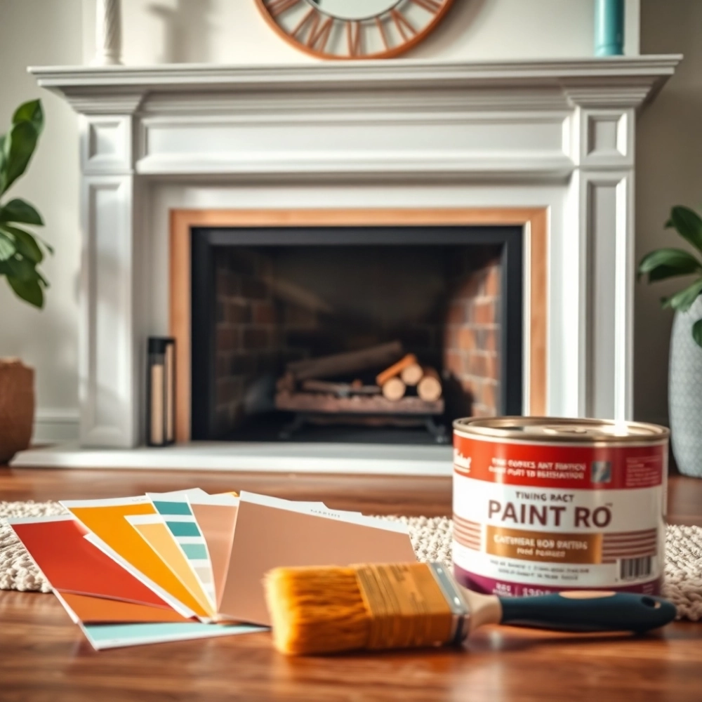 Jak Pomalować Kominek W Salonie