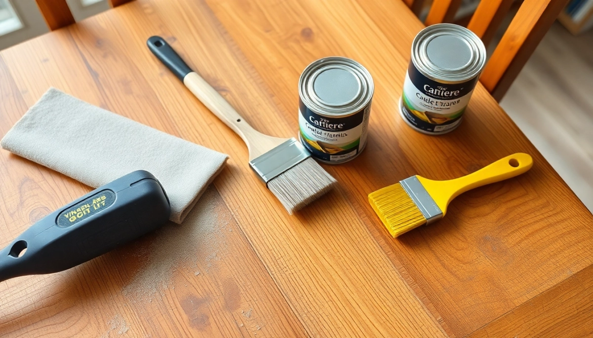 Jak pomalować lakierowane meble