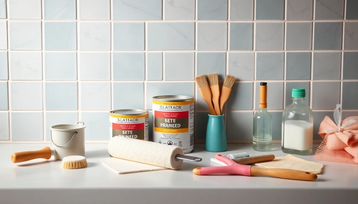 jak pomalować płytki łazienkowe