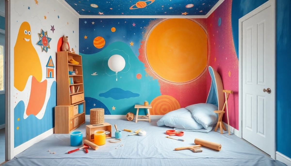 Jak pomalować pokój dziecka