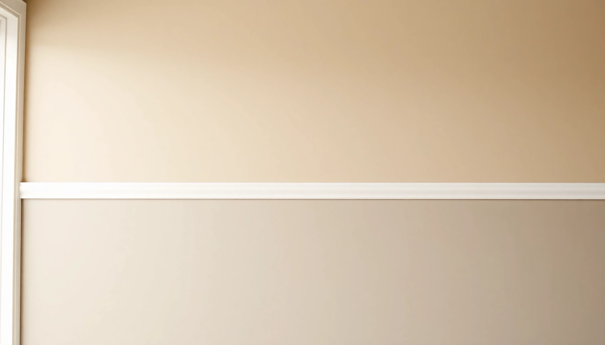 Jak pomalować salon na dwa kolory