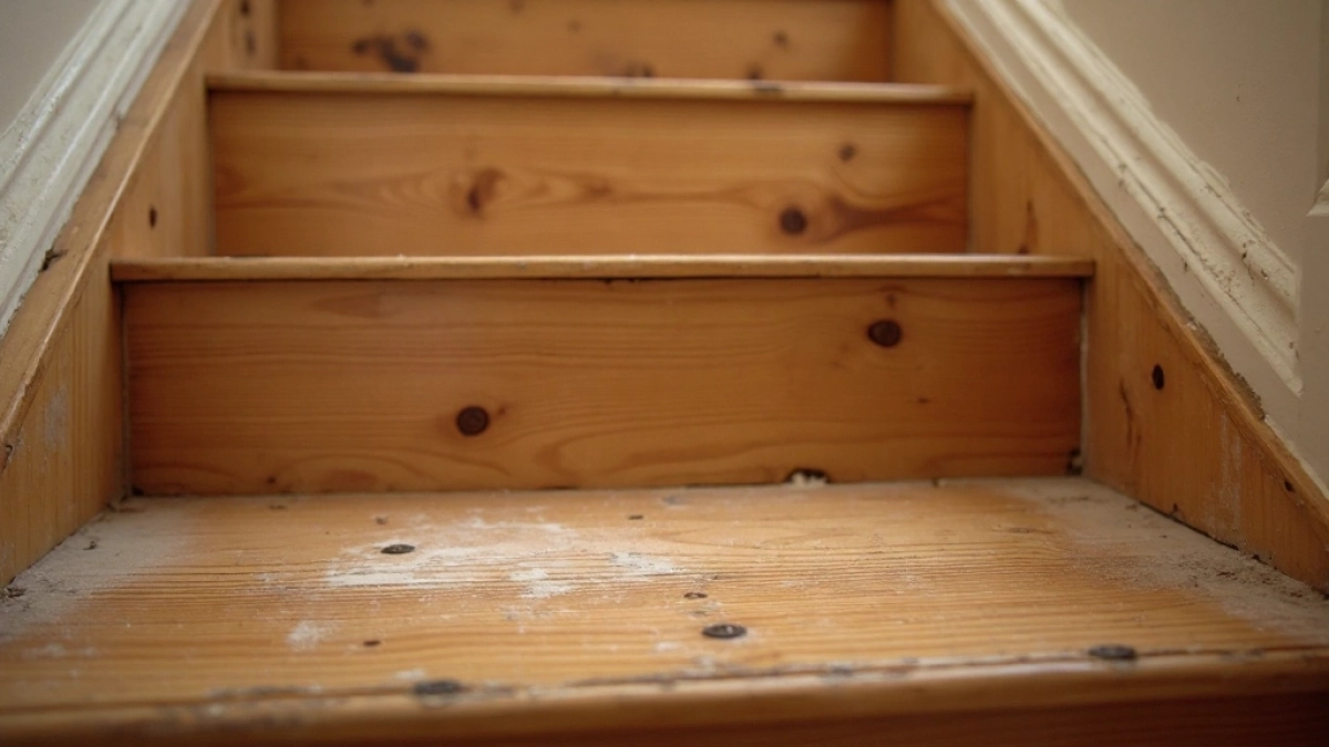 Jak pomalować schody drewniane lakierowane