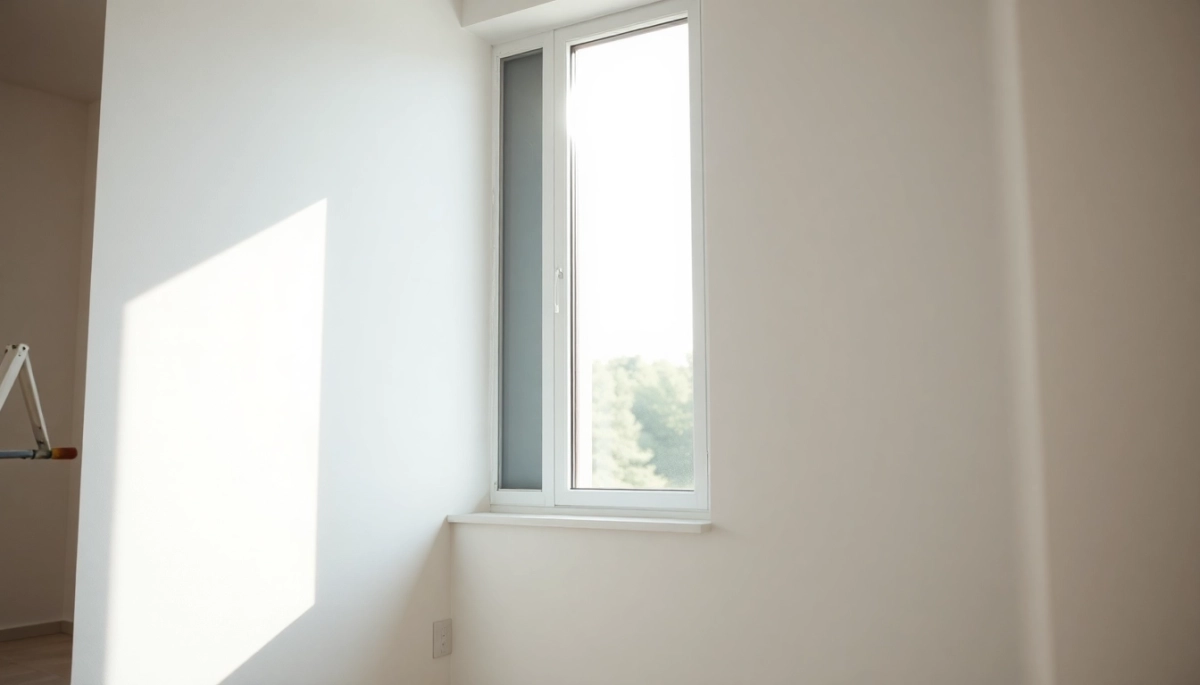 Jak pomalować ścianę przy oknie