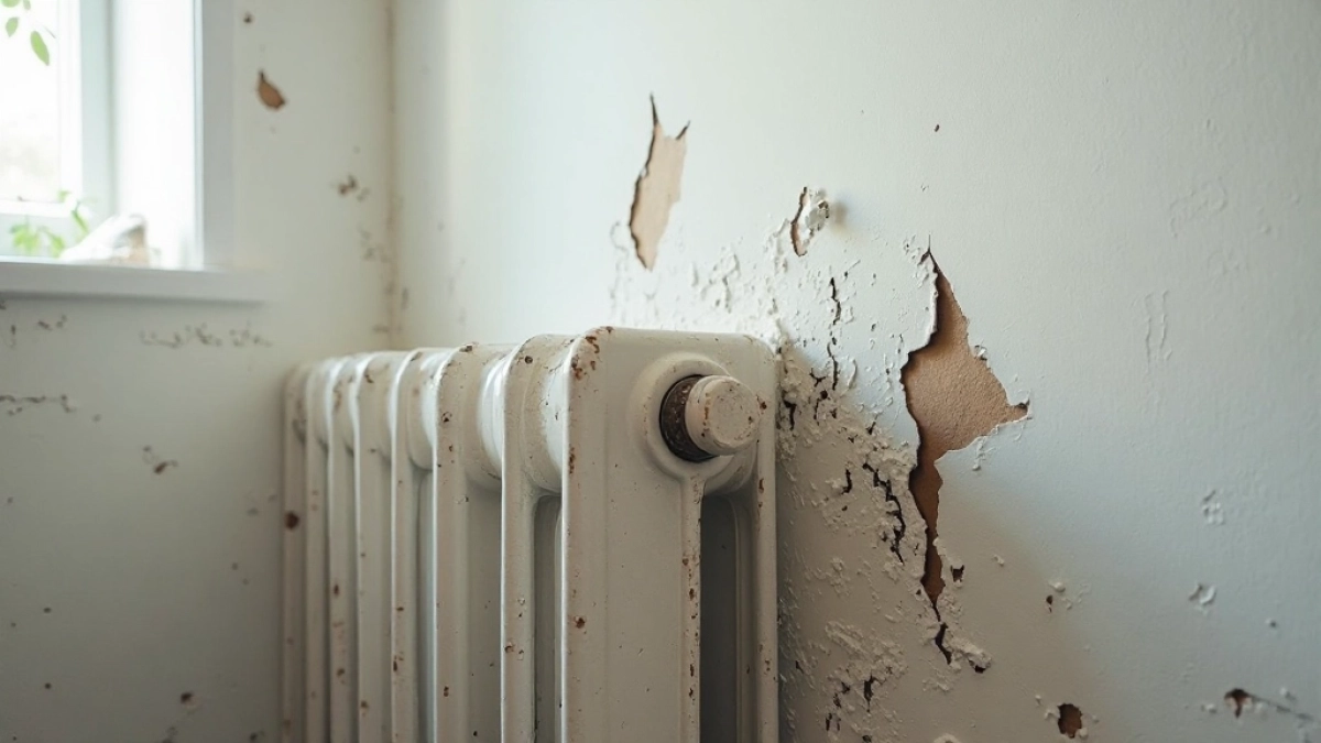 Jak pomalować ścianę za kaloryferem