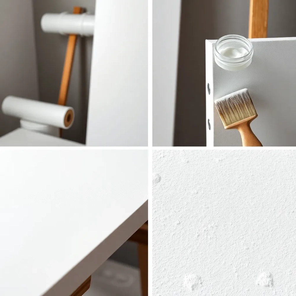 Jak przygotować płótno do malowania farbami akrylowymi