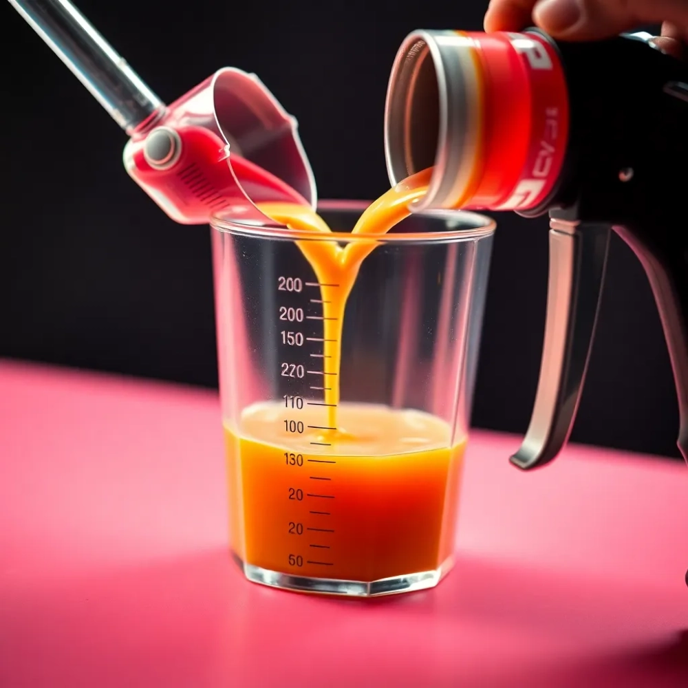 Jak rozcieńczyć farbę do malowania pistoletem