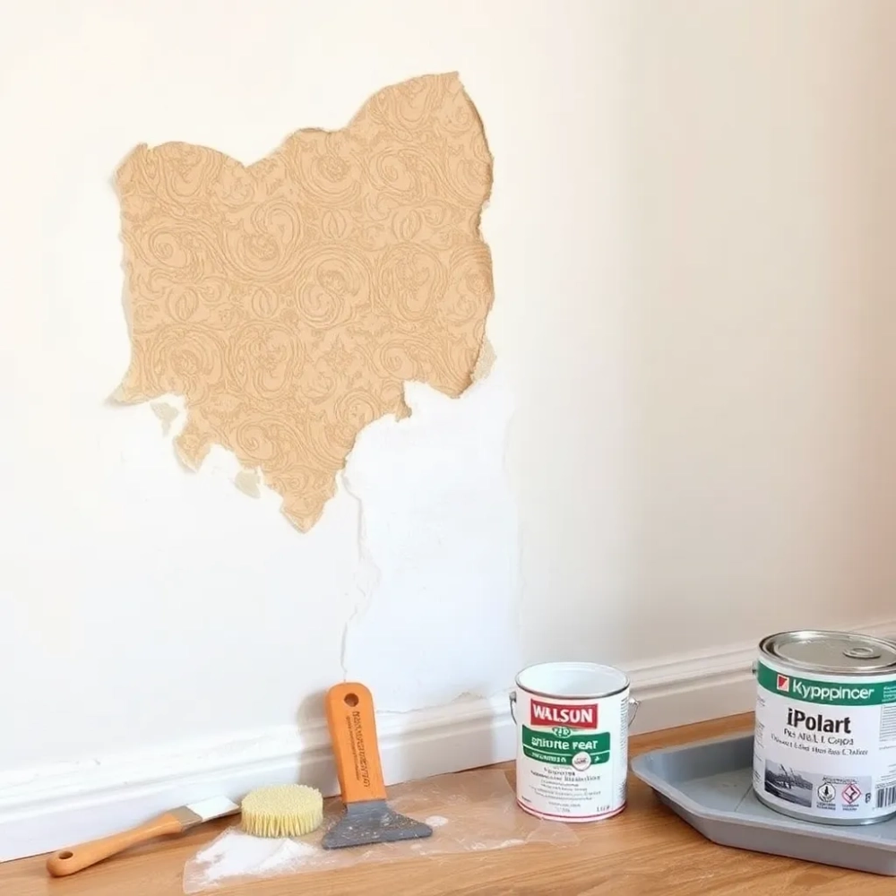 Jak ściągnąć tapetę ze ściany a potem malować