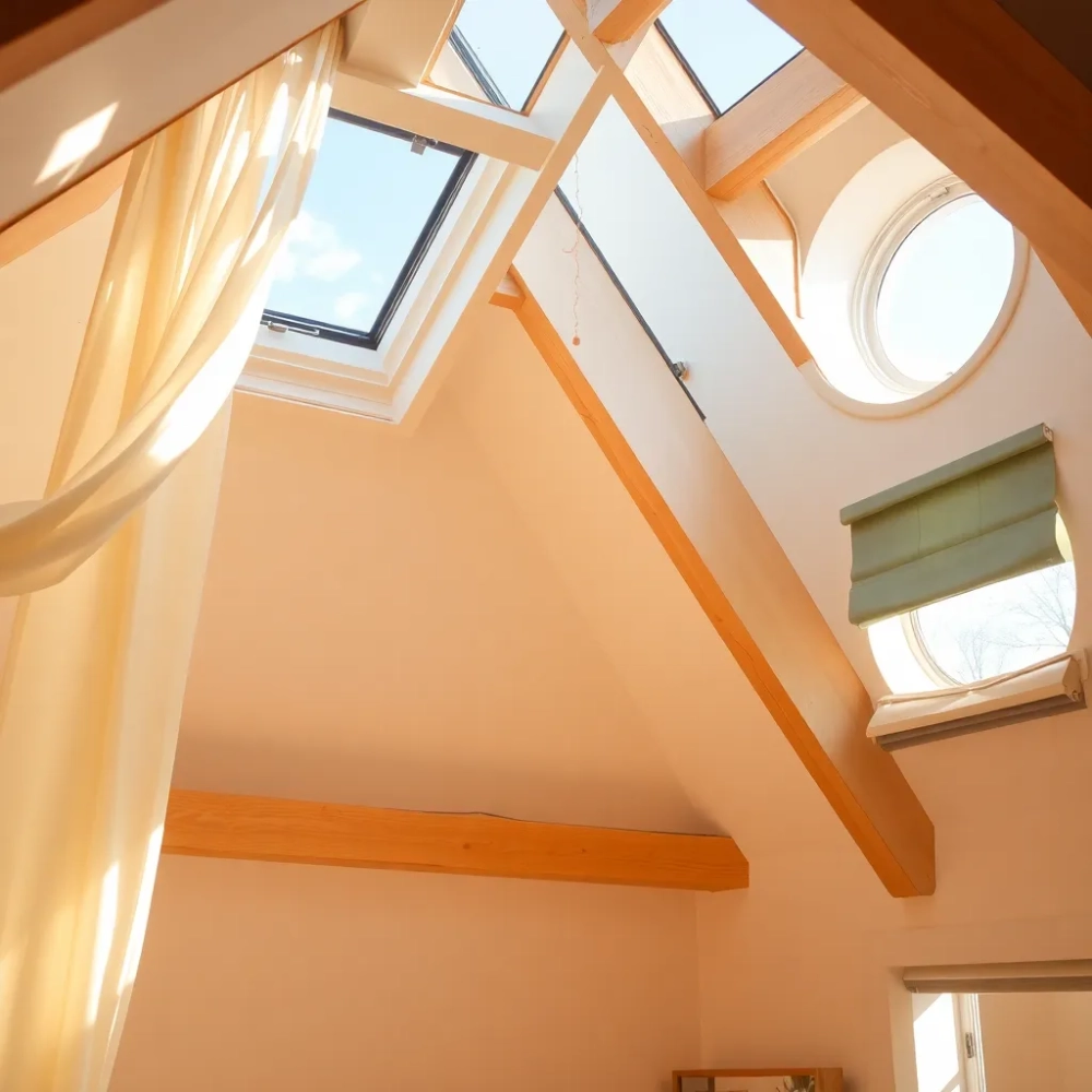 Jak udekorować okna dachowe