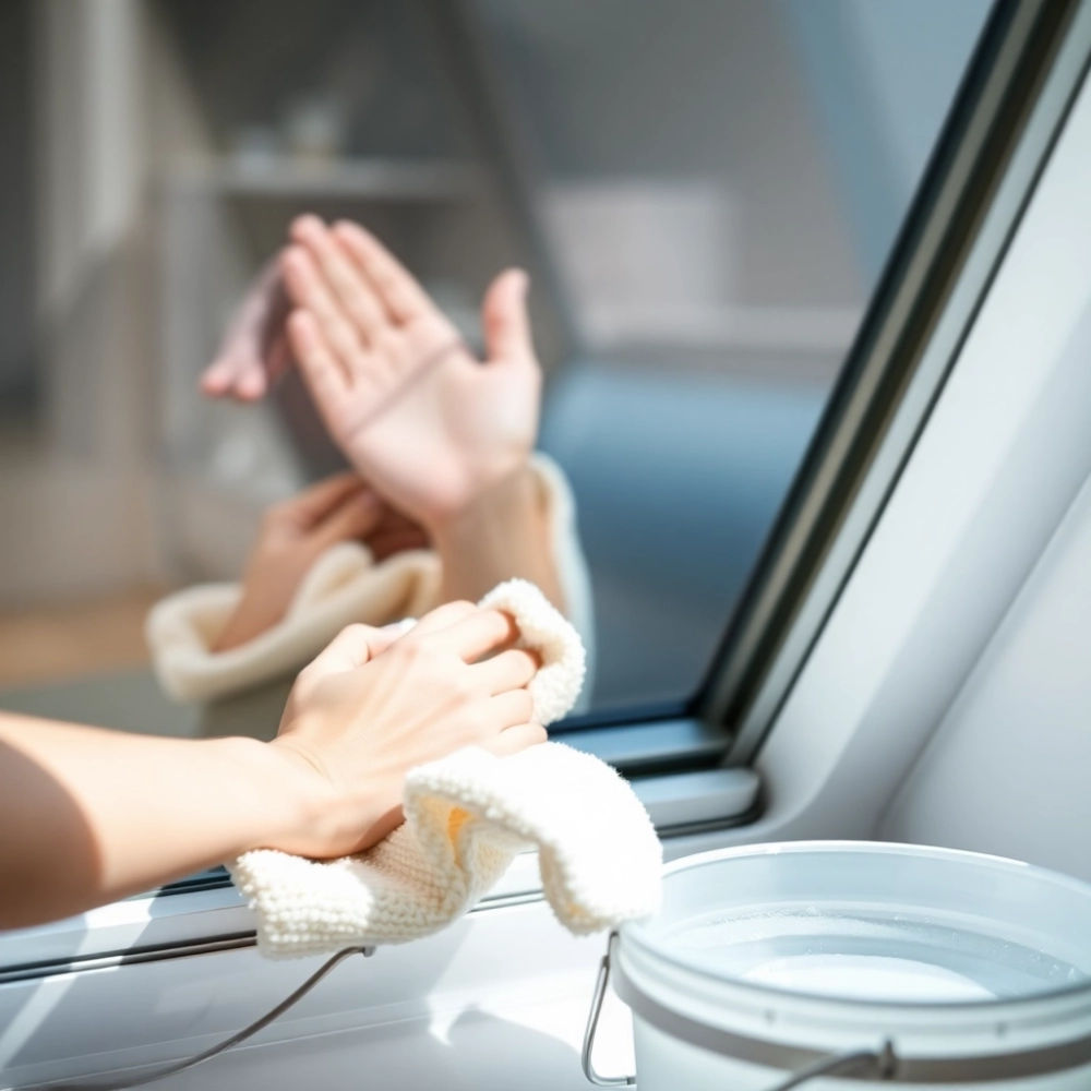 Jak umyć okno dachowe VELUX