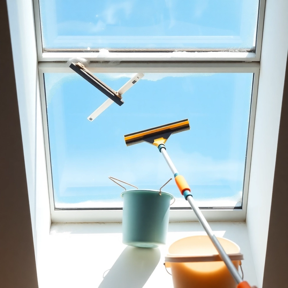 Jak umyć okno dachowe