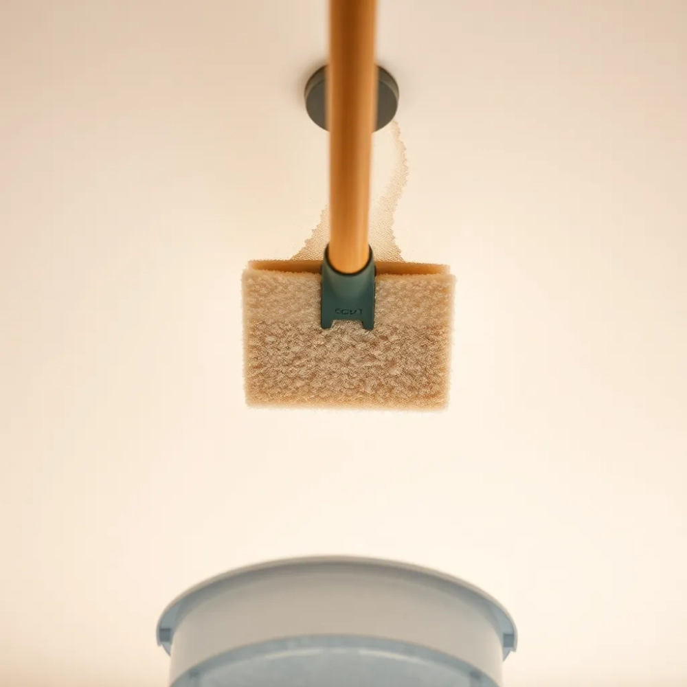 Jak umyć sufit przed malowaniem