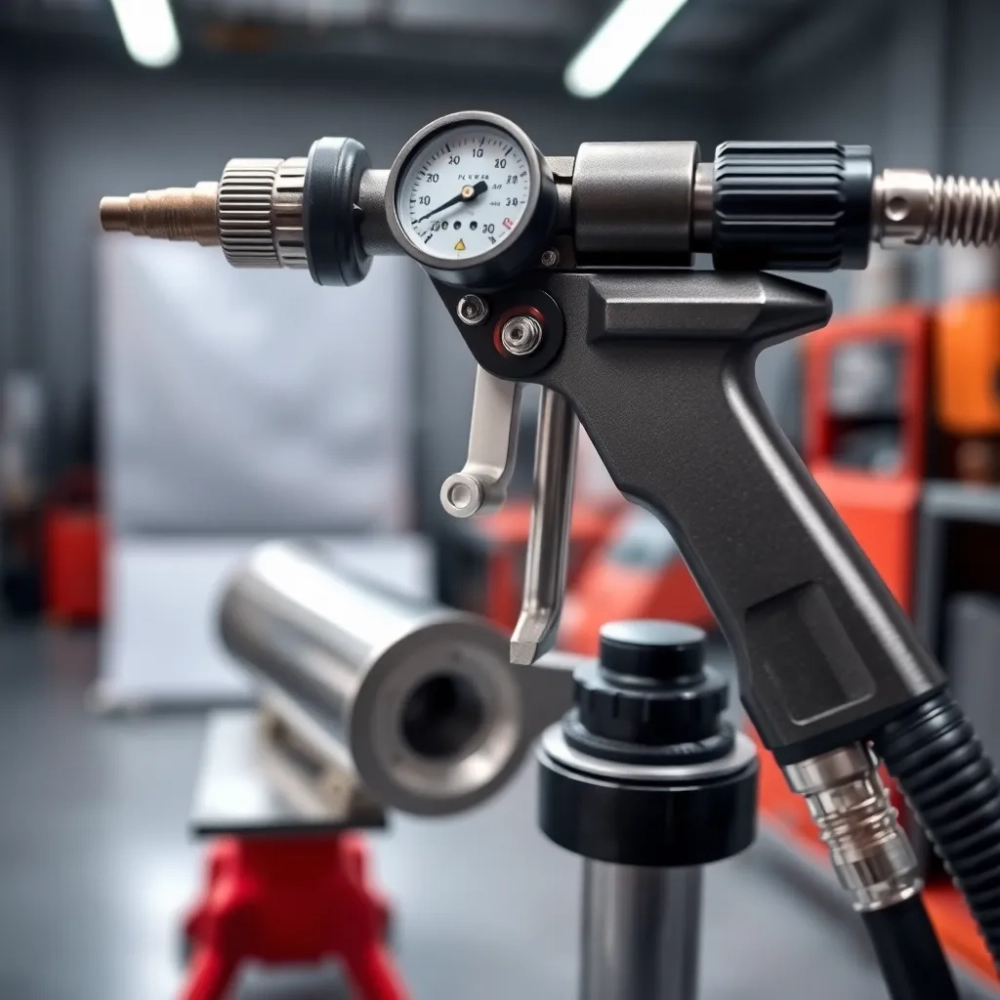 Jak ustawić pistolet do malowania proszkowego