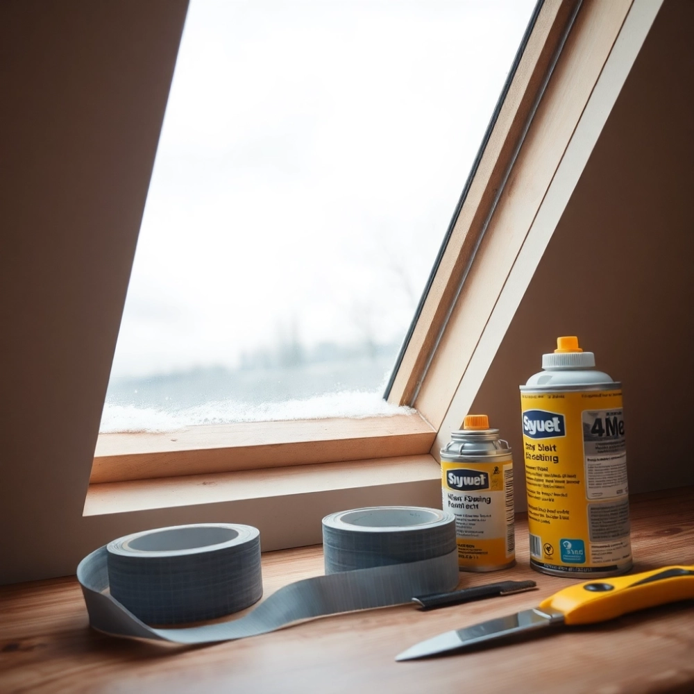 Jak uszczelnić okno dachowe na zimę