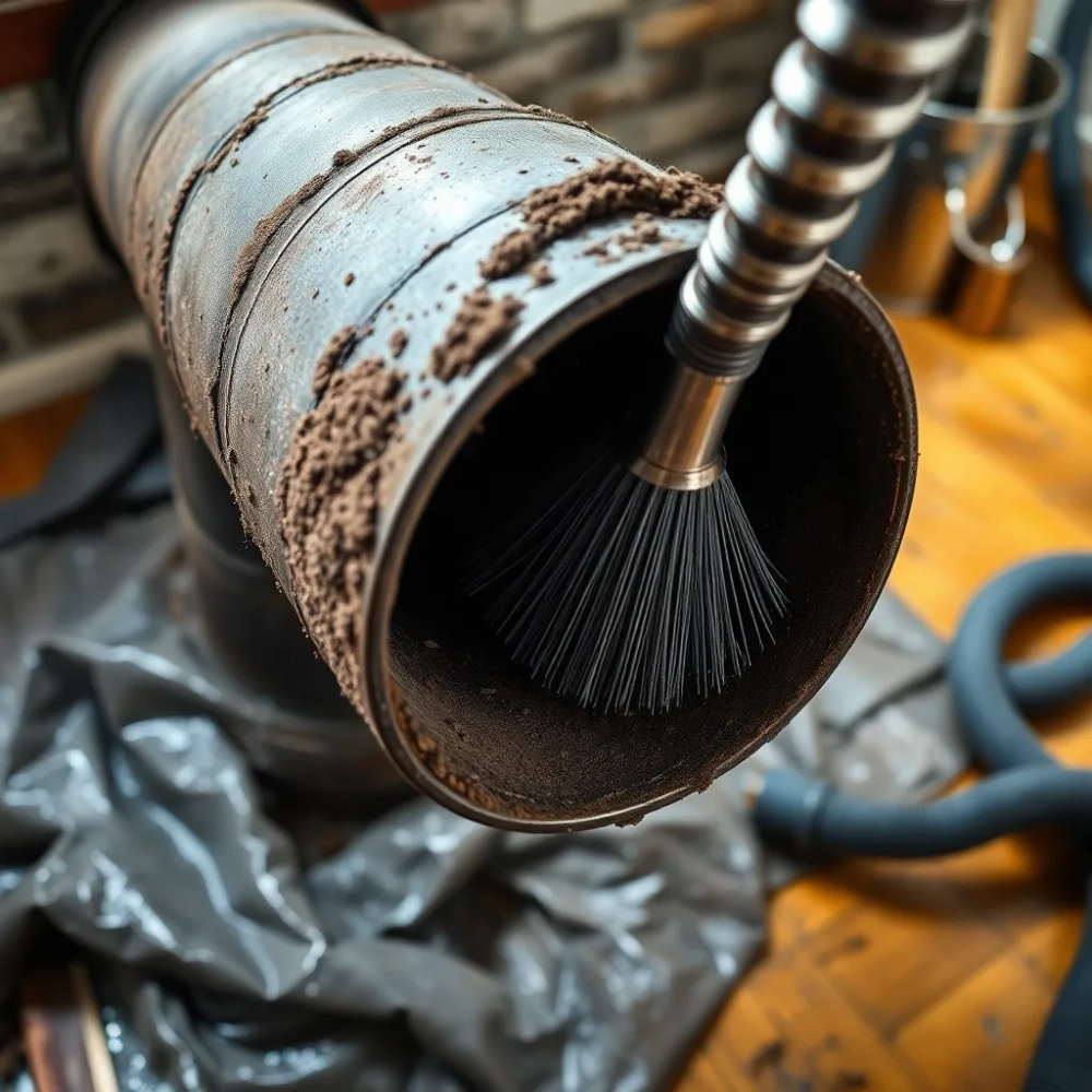 Jak wyczyścić rurę od pieca do komina