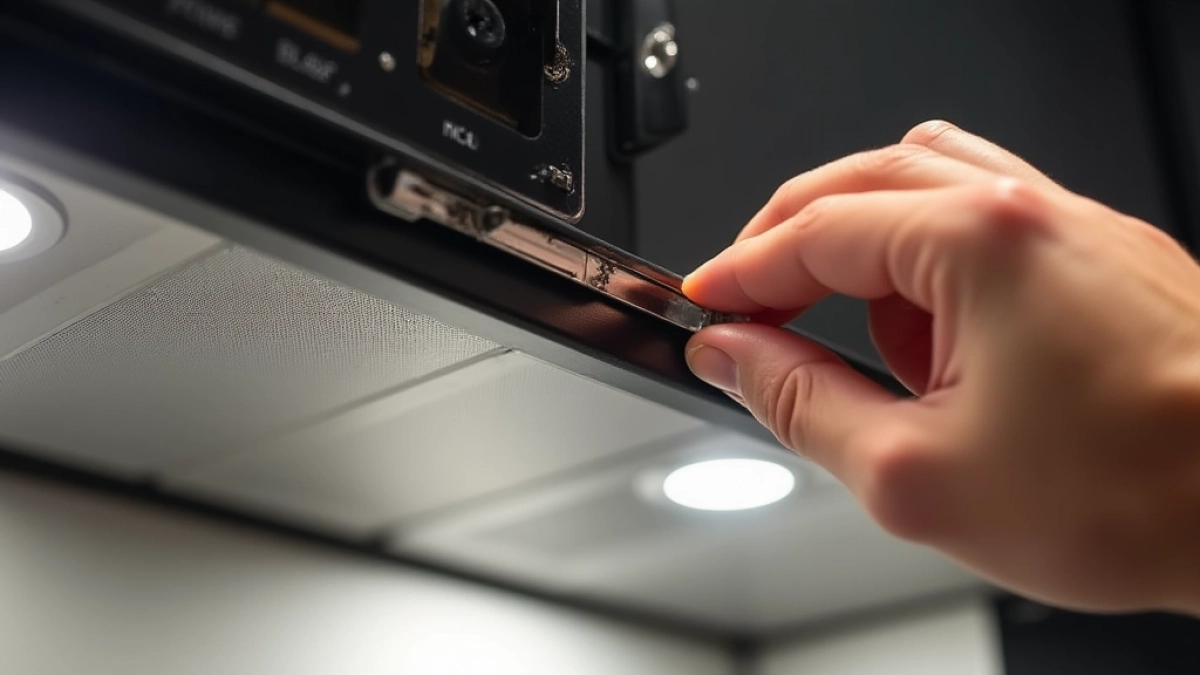 Jak wyjąć filtr z okapu