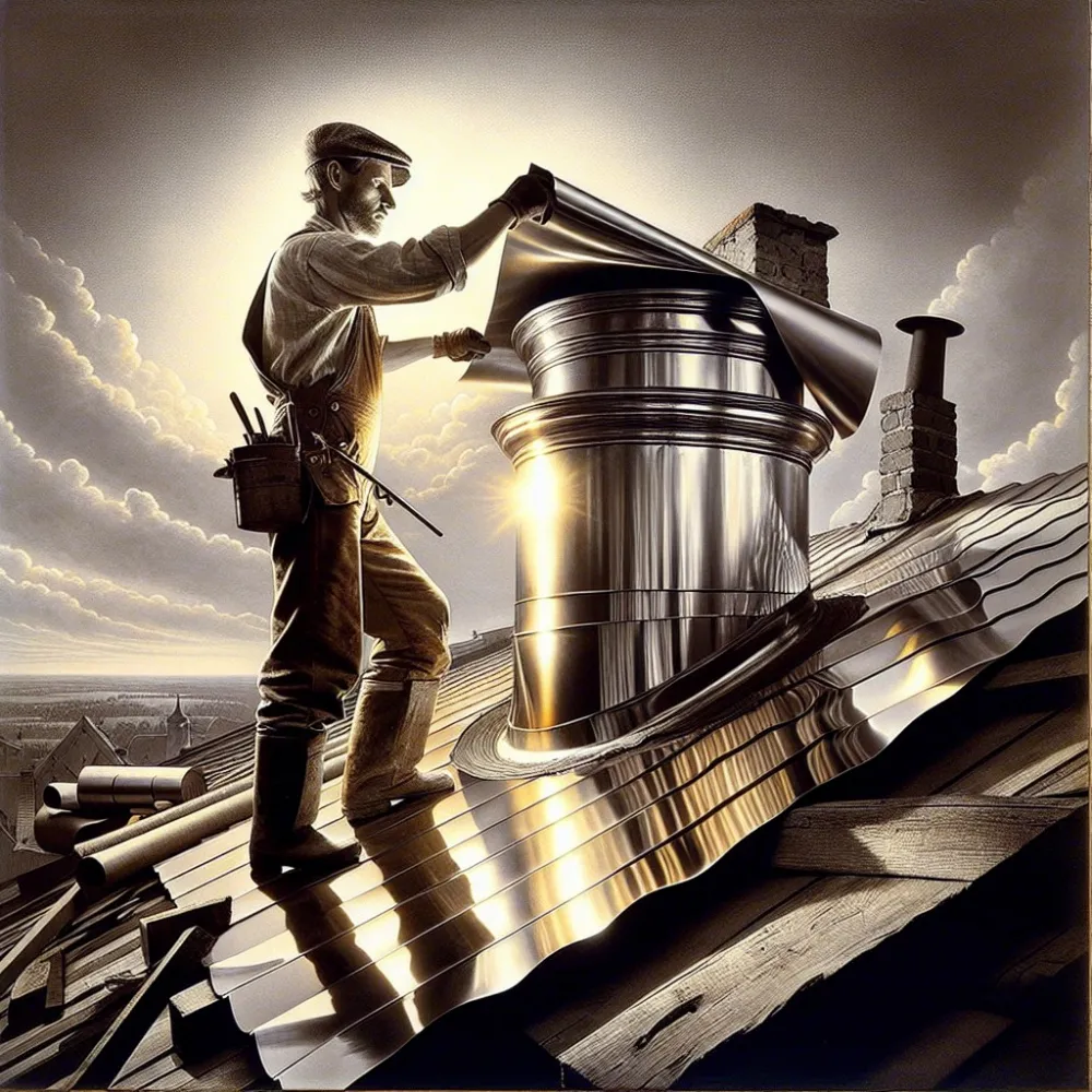 Jak Wykonać Obróbka Komina Blacha