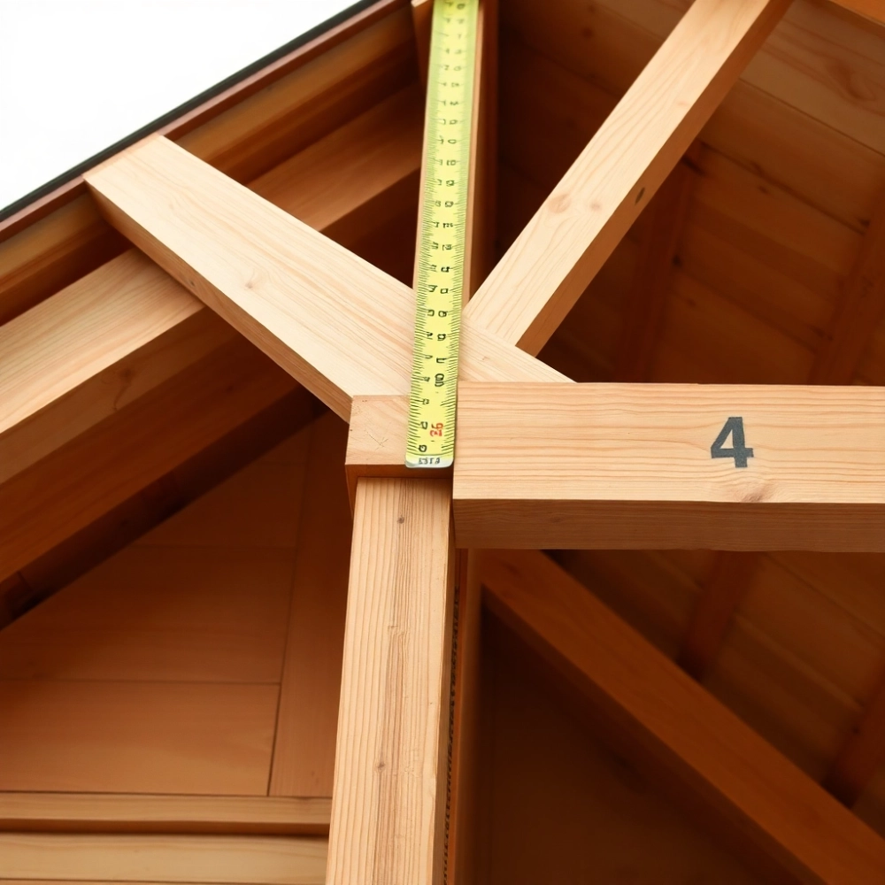 Jak wyznaczyć kąt prosty na dachu