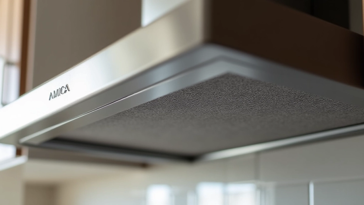 Jak założyć filtr węglowy do okapu Amica