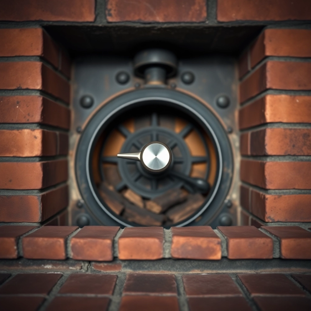 Jak zamknąć szyber w kominku