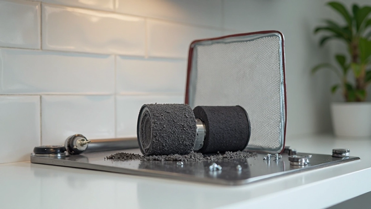 jak zamontować filtr do okapu