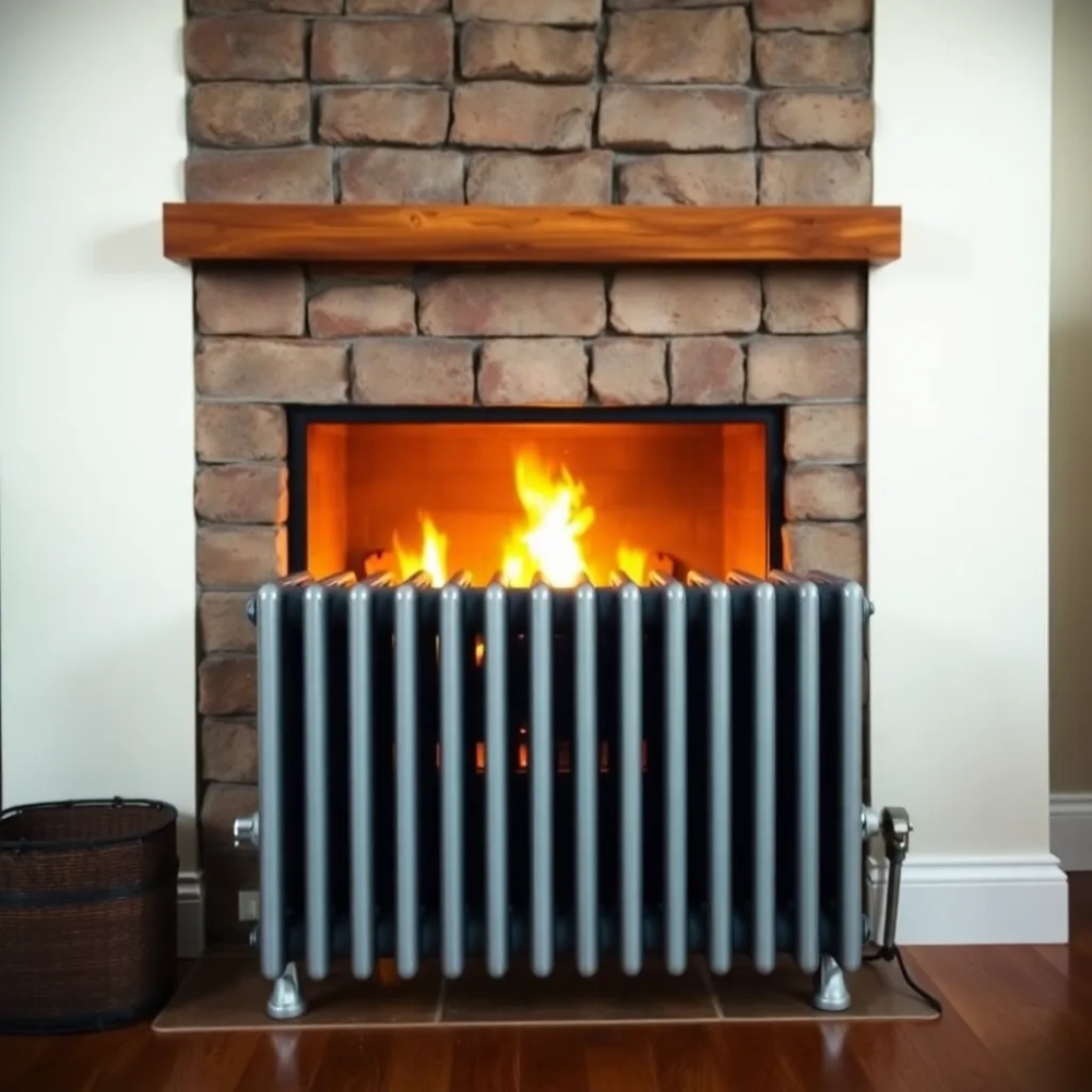 Jak zamontować radiator do kominka