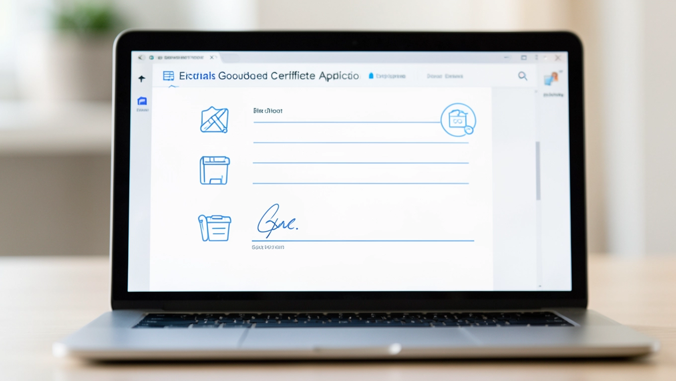 Jak złożyć wniosek o certyfikat towarów