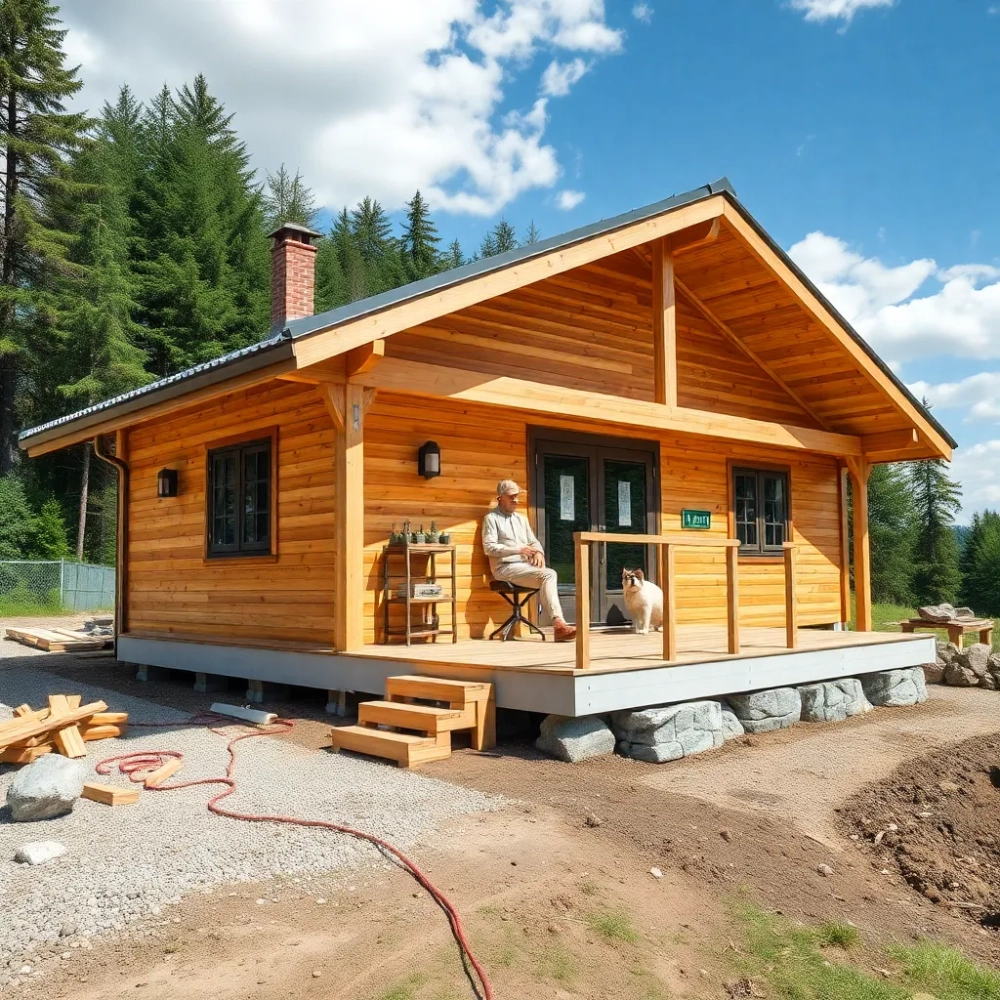 Jak zrobić dach dwuspadowy na garażu