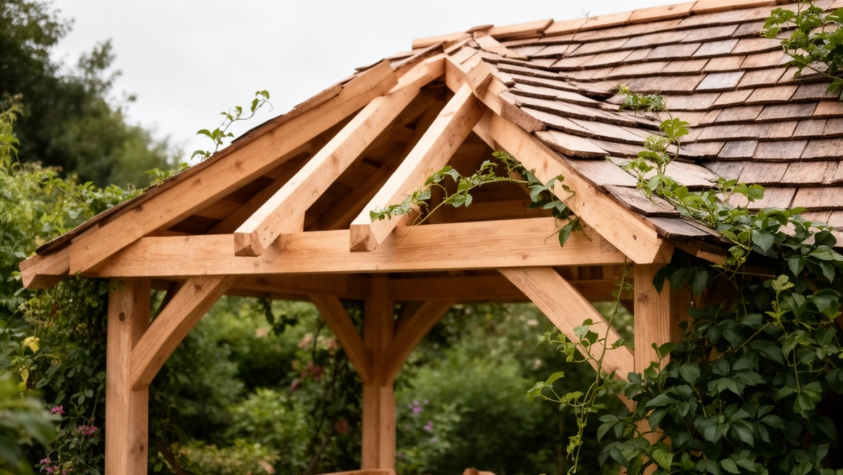 jak zrobic dach w altanie