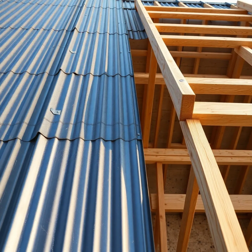 Jak zrobić dach z blachy trapezowej