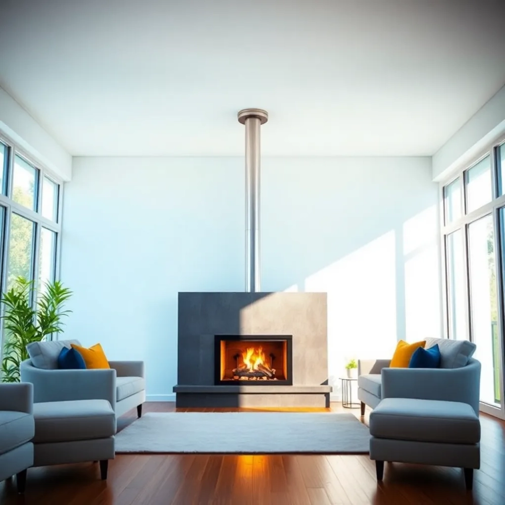 Jak zrobić kominek w domu bez komina