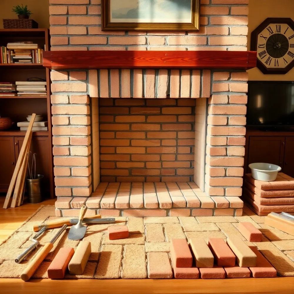 Jak zrobić kominek w salonie