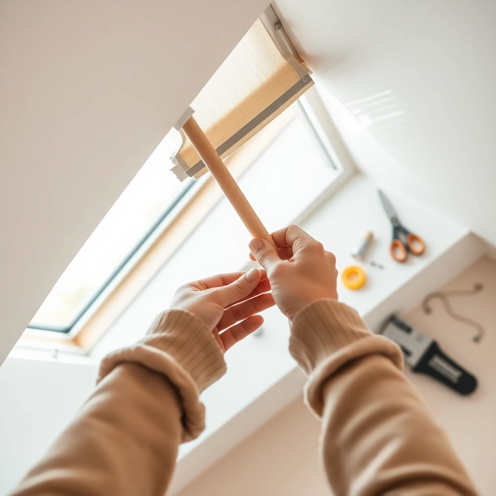 Jak zrobić roletę na okno dachowe