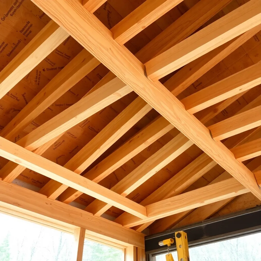 Jak zrobić stelaż do podbitki dachowej