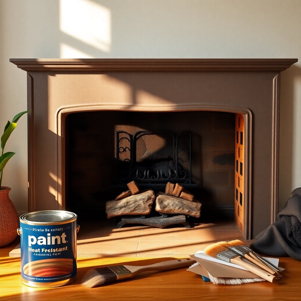 Jaką Farbą Pomalować Obudowę Kominka