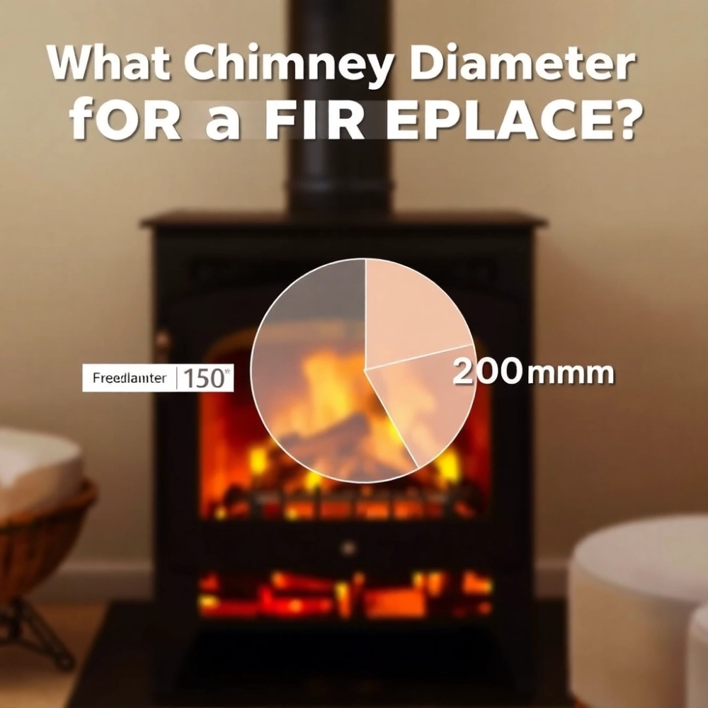 Jaka średnica komina do kominka