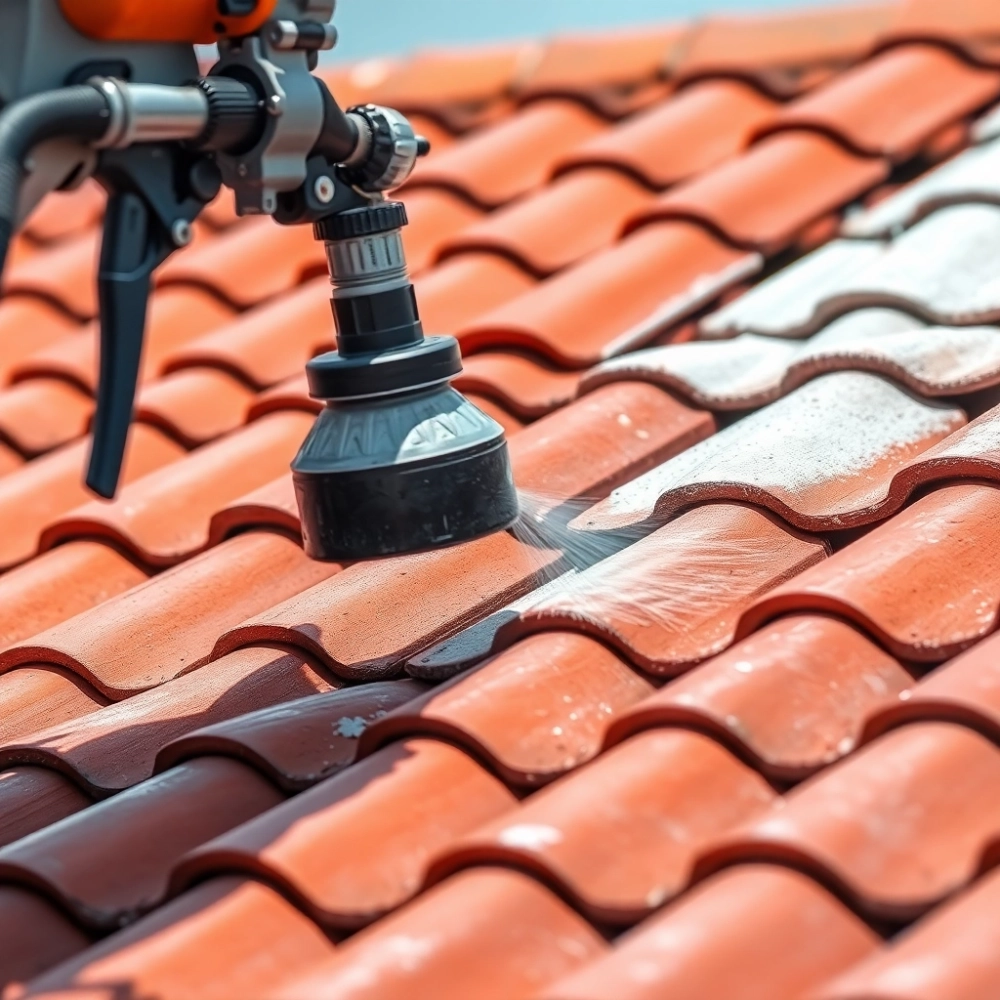 Jaki agregat do malowania dachu