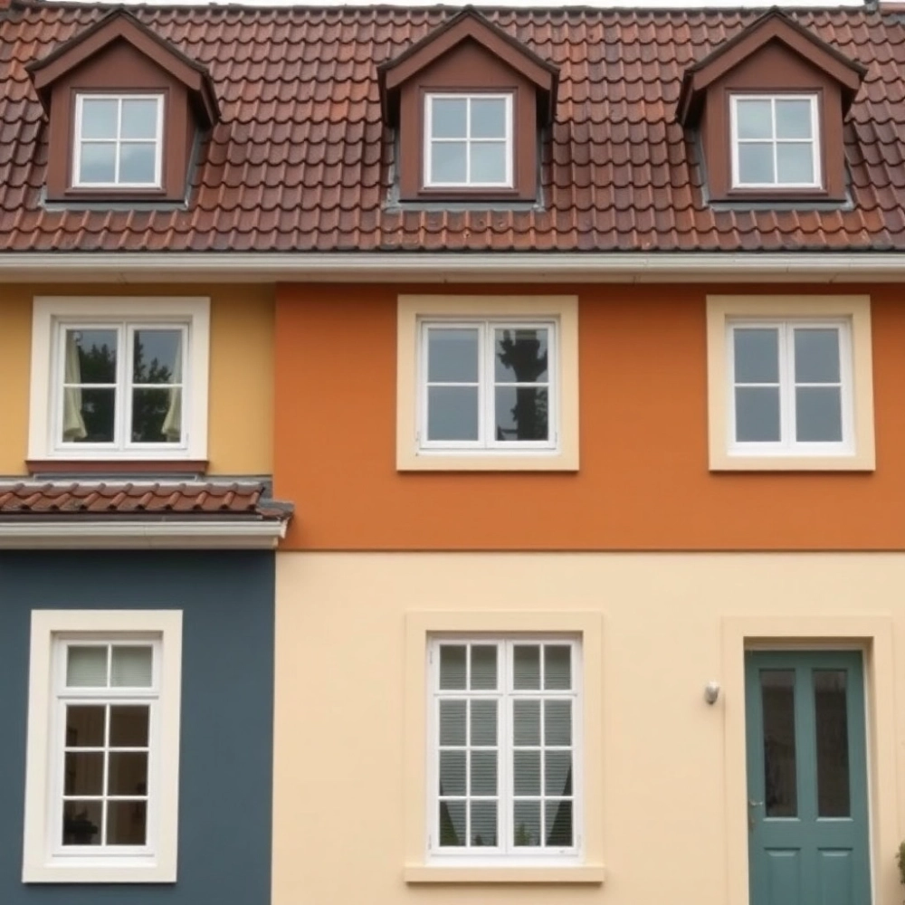 Jaki kolor elewacji do brązowego dachu i brązowych okien