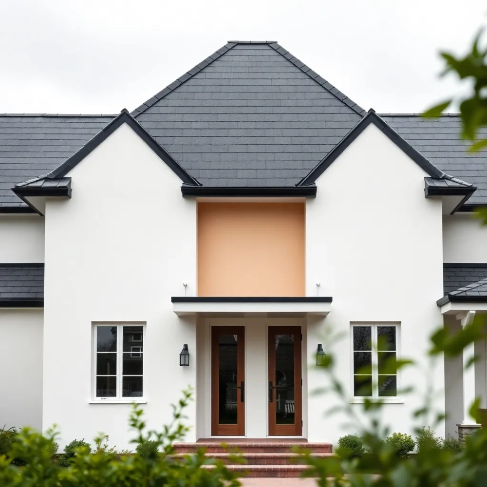 Jaki kolor elewacji do szarego dachu