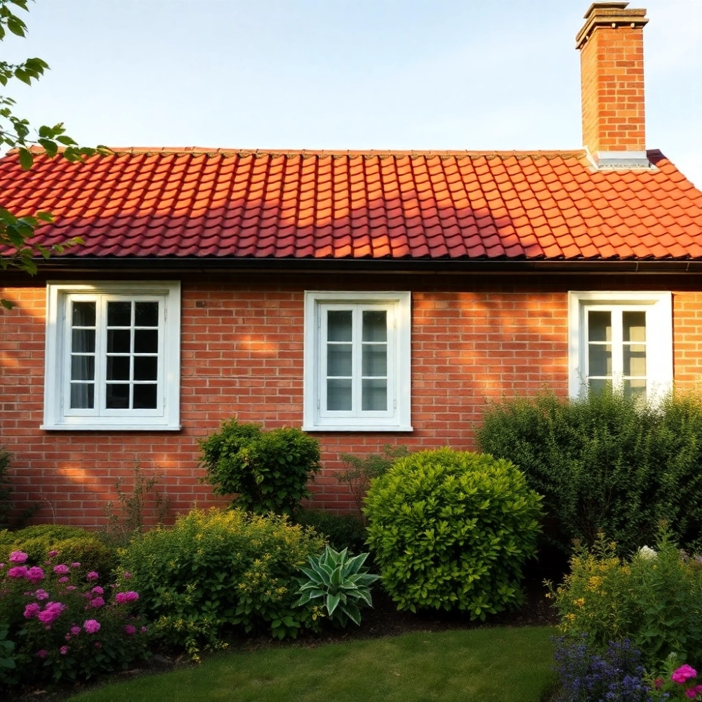 Jaki kolor okien do ceglastego dachu