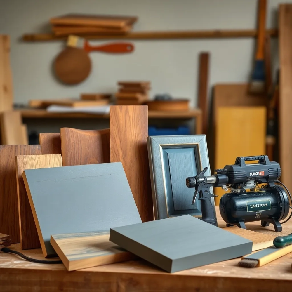 Jaki kompresor do malowania drewna